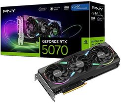Karta graficzna PNY GeForce RTX 5070 ARGB EPIC-X RGB Triple Fan 12GB OC GDDR7 (VCG507012TFXXPB1O)