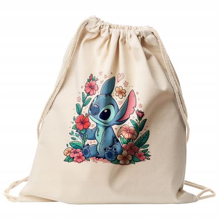 Bullz Plecak Bawełniany 34X40 Lilo Stitch Disney Na Prezent Dla Dzieci