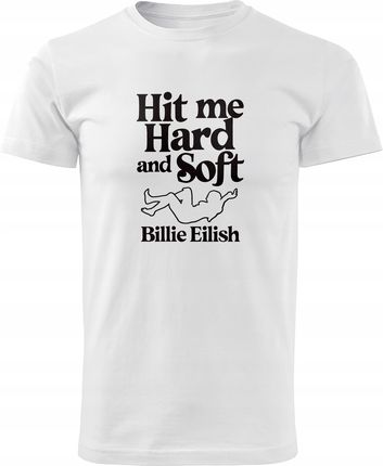 Jhk Koszulka Męska Billie Eilish Hit Me Hard And Soft S