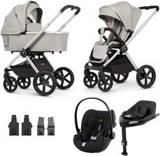 Venicci Upline 4w1 z fotelikiem Cybex Cloud G i-Size i bazą G – Moonstone