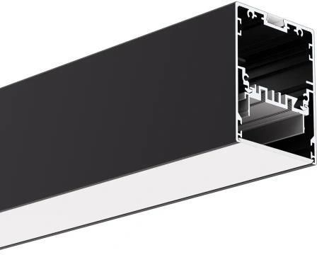 KLUŚ Profil Aluminiowy LED MOD-50 Czarny Anodowany Z Kloszem - A18047A07_1