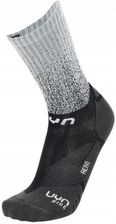 Zdjęcie Skarpety Rowerowe Męskie Uyn Cycling Aero Socks Black / White - Wołczyn