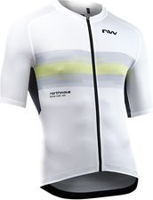 Zdjęcie Koszulka Kolarska Northwave Force Evo Biały-Zielony Rozmiar: Xl - Malbork