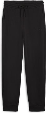 Damskie wygodne spodnie dresowe z wysokim stanem HER PUMA Black