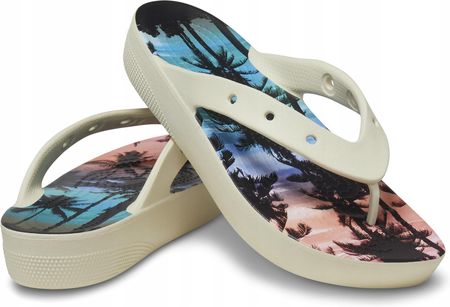 Japonki Damskie Crocs Platform Retro Flip 38-39