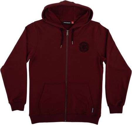 bluza INDEPENDENT - Clipper Zip Hooded Midweight Burgundy (153517) rozmiar: L