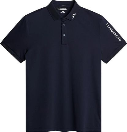 J.Lindeberg Tour Tech Slim Fit JL Navy XS Koszulka Polo