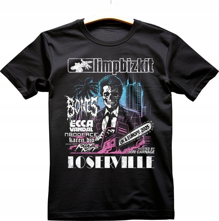 Crop Top Limp Bizkit - Taille XS à XL - Neuf Avec étiquettes - Fait Main