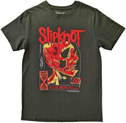 Slipknot Koszulka Zombie Back Print Unisex Green L