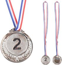 Zdjęcie Srebrny Medal Drugie Miejsce Nagroda Trofeum Cynkowy 6,5cm - Zator