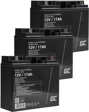 Zdjęcie 3 x akumulator Green Cell AGM VRLA 12V 17Ah - Tarnowskie Góry