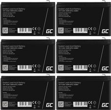 Zdjęcie 6 x akumulator Green Cell AGM VRLA 12V 8.5Ah - Siemianowice Śląskie