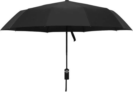 Parasolka podróżna automatyczna 61cm czarna - zdjęcie 3