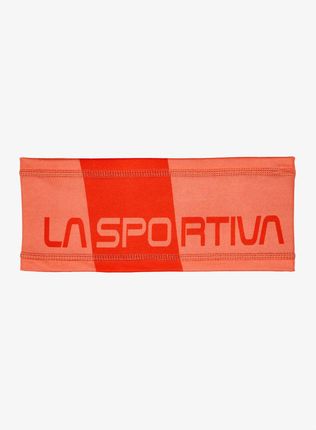 Opaska sportowa na głowę La Sportiva Diagonal Headband - flamingo/cherry tomato
