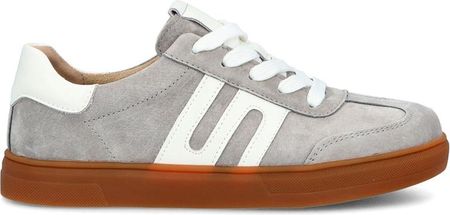 Damskie trampki ze skóry - FILIPPO DP6742/25 SZARE