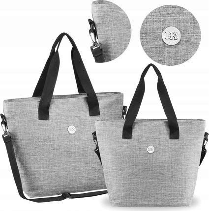 Torba torebka damska duża na ramię listonoszka shopper na zakupy podróżna
