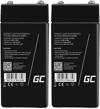 Zdjęcie 2 x akumulator Green Cell AGM VRLA 4V 4Ah - Gdańsk