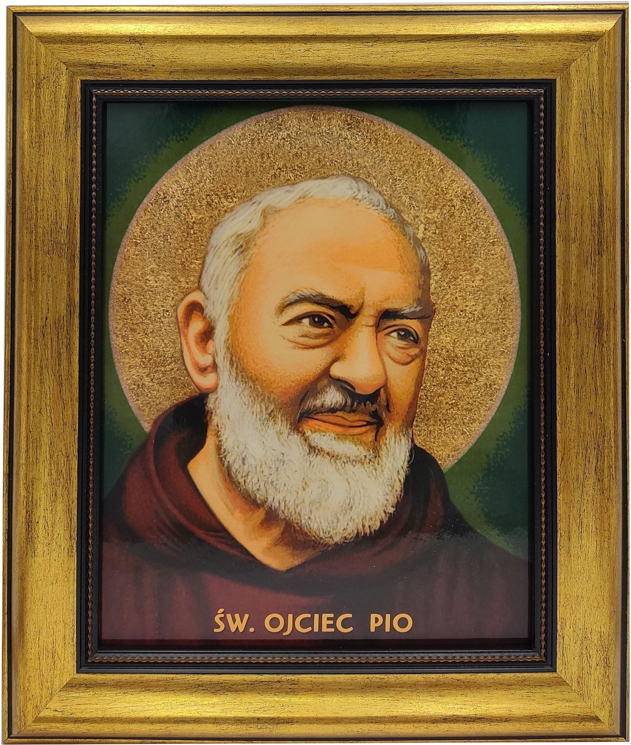 wi ty Ojciec Pio Obraz Na cian W Ramie 29X34 CM Ceny I Opinie wi-ty-ojciec-pio-obraz-na-cian-w-ramie-29x34-cm-ceny-i-opinie