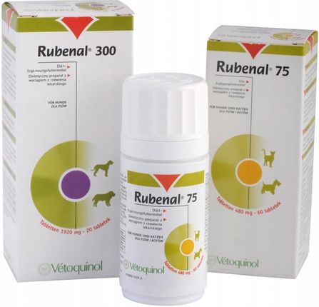 Vetoquinol Rubenal 75mg 60tabl - zdjęcie 3