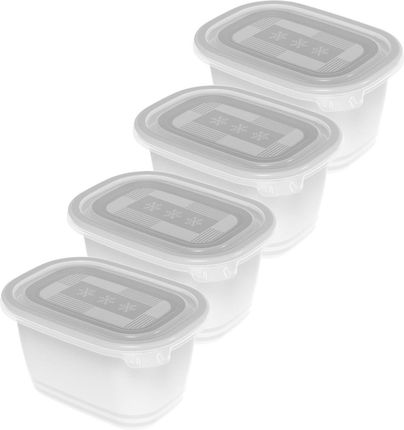 Rotho Freeze Pojemnik Do Zamrażania 4x750ml