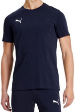 Zdjęcie Puma Koszulka Męska Sportowa Granatowa Logo - Różan