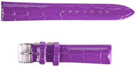 Connect Skórzany pasek do zegarka C11 20 mm fioletowy - zdjęcie 2