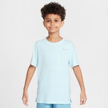 Koszulka treningowa dla dużych dzieci (chłopców) Nike Dri-FIT Miler - Niebieski