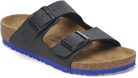 Birkenstock klapki ARIZONA KIDS BS 1029374 DESERT SOIL BLACK/ULTRA BLUE (szerokość standardowa)