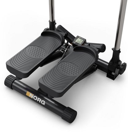 Stepper skrętny z ramionami HS-050S Norg czarny - zdjęcie 2