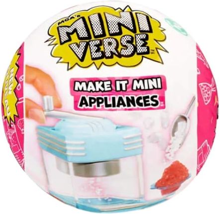 Miniverse Make It Mini Appliances Kula Urządzenie AGD Kruszarka Do Lodu - zdjęcie 3