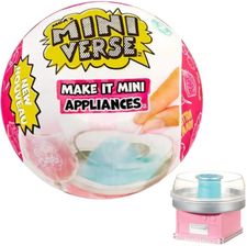 Miniverse Make It Mini Appliances Kula Urządzenie AGD Wata Cukrowa