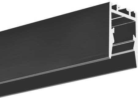 Kluś Profil aluminiowy LED PDS-ZMG czarny anodowany z kloszem (A01418A07_1)