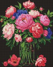 Zdjęcie Ideyka Diamentowa Mozaika Luksus Piwonii 40X50Cm - Kościan