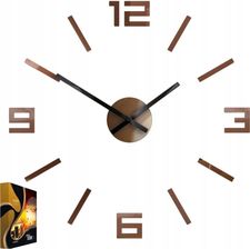 Modernclock Zegar �cienny Akrylowy Mechanizm Kwarcowy Arabic Copper Okr�g�y