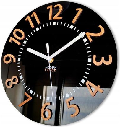 Modernclock Zegar Ścienny W Stylu Nowoczesnym Akrylowy Eros 28Cm Okrągły Kwarcowy