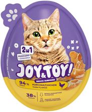 Zdjęcie Joy&Toy Cat Jajko Niespodzianka O Smaku Kurczaka I Zabawka 2W1 Dla Kota - Mszczonów