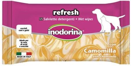 Inodorina Chusteczki Nawilżające Dla Zwierząt Refresh 24szt. S6104347 - zdjęcie 2