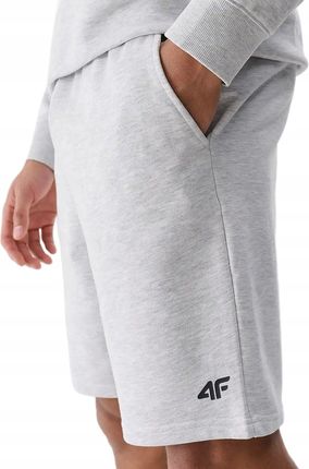 Krótkie Spodenki 4F Męskie Bawełniane Sportowe Lato SHOM543 27M r. XXL - zdjęcie 3