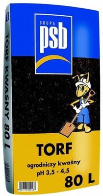 Torf Ogrodniczy 80L Idealne Podłoże Dla Roślin Ph 3,5 - 4,5 - zdjęcie 2
