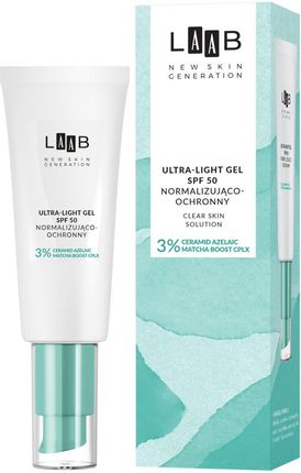 Aa Laab Clear Skin Solution Ultralight Żel Spf 50 Normalizująco-Ochronny 40Ml