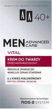 Zdjęcie Aa Men Advanced Care Przeciwzmarszczkowy Krem Do Twarzy 40+ 50ml - Zielona Góra