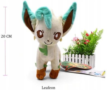POKEMON LEAFEON PLUSH TOY - zdjęcie 2