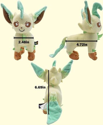 POKEMON LEAFEON PLUSH TOY - zdjęcie 4