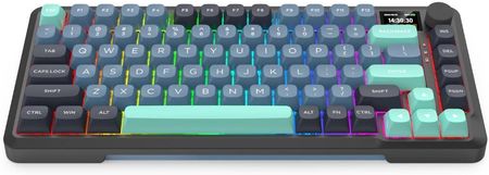 Klawiatura Redragon Behemoth PRO K724GBG RGB PRO Szaro-niebieska - zdjęcie 6