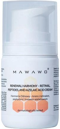 Krem Mawawo Harmonia Odnowy Z Retinalem Peptydami I Kwasem Azelainowym 50Ml