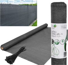 Zdjęcie Saska Garden Siatka 1.5X10 Ciemnoszary - Dobiegniew