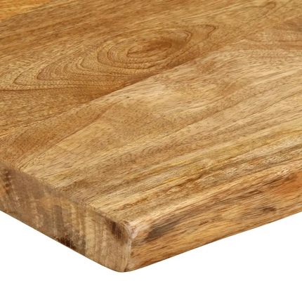 vidaXL Blat Stołu 90x40x2,5cm Naturalna Krawędź Lite Drewno Mango (370707) - zdjęcie 3