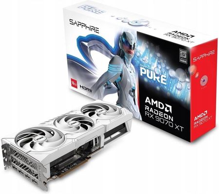 [美品]Sapphire Pulse Radeon RX 9070 XT SAPPHIRE PULSE AMD RADEON RX 9070 GAMING 16GB ( 11349-03-20G