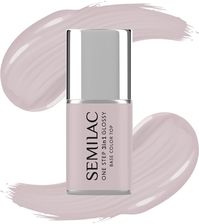 Zdjęcie Semilac Lakier Hybrydowy One Step Glossy S610 Barely Pink - Margonin