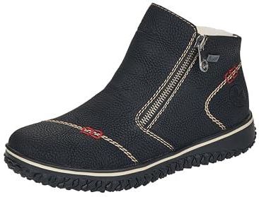 Rieker Damskie buty L4270 modne, czarny, 42 EU